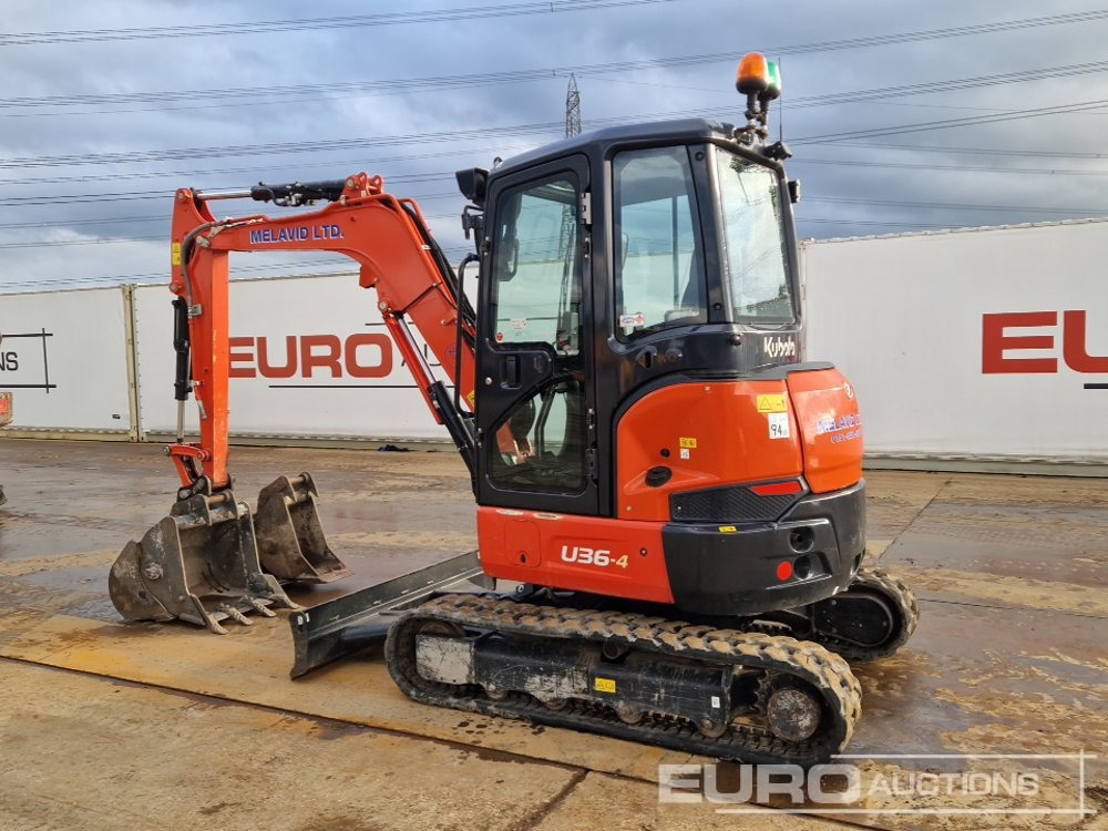 2022 Kubota U36-4 - Міні-екскаватор: фото 3 2022 Kubota U36-4 - Міні-екскаватор: фото 3