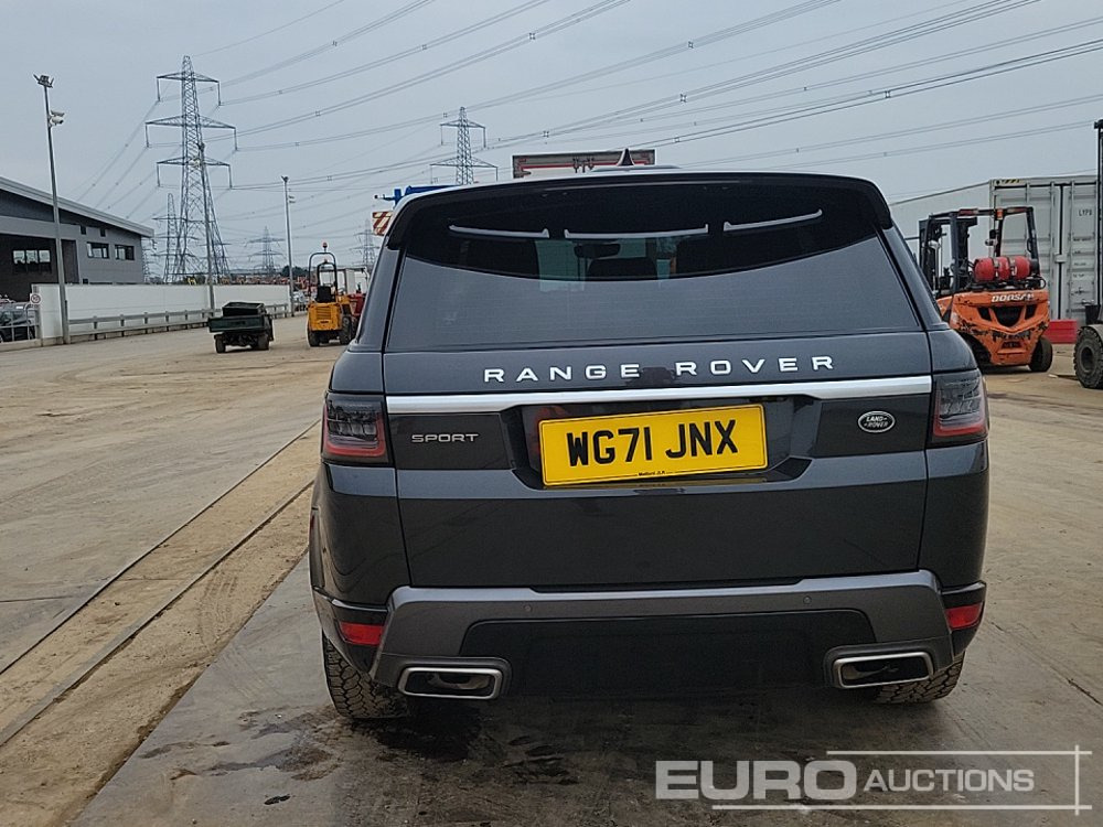 2022 Land Rover Range Rover Sport - Позашляховик: фото 4 2022 Land Rover Range Rover Sport - Позашляховик: фото 4