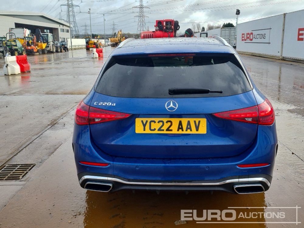 2022 Mercedes C220D - Легковий автомобіль: фото 4 2022 Mercedes C220D - Легковий автомобіль: фото 4