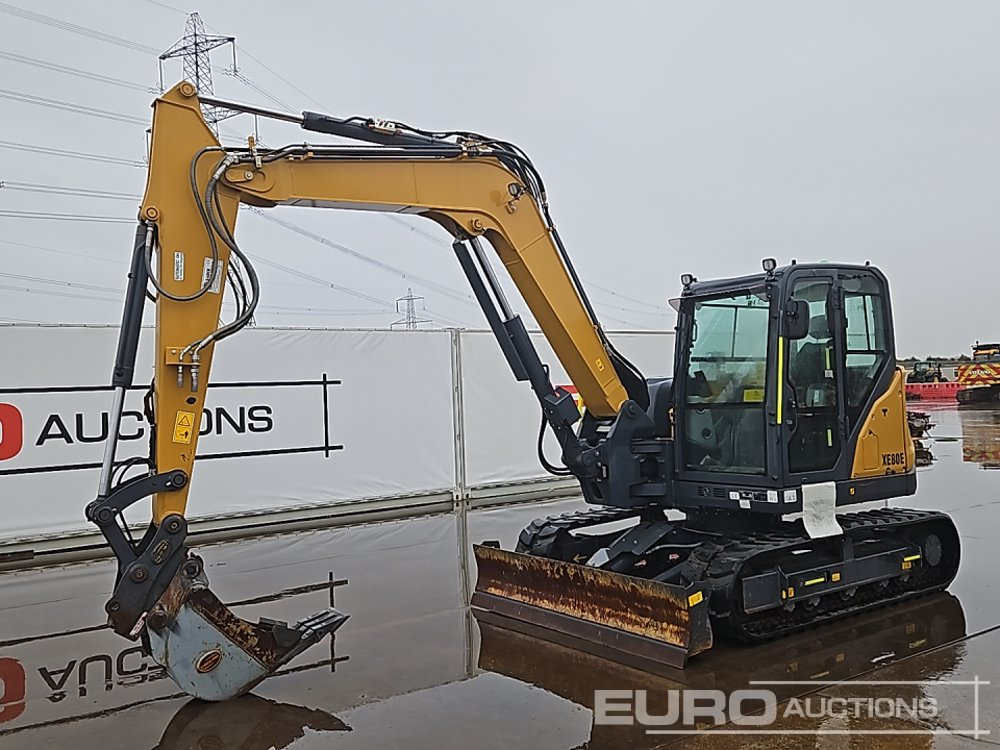 2022 XCMG XE80E - Міні-екскаватор: фото 1 2022 XCMG XE80E - Міні-екскаватор: фото 1