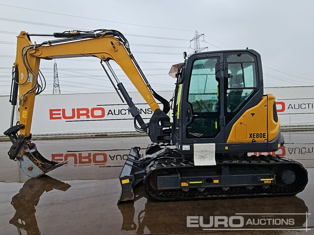 2022 XCMG XE80E - Міні-екскаватор: фото 2 2022 XCMG XE80E - Міні-екскаватор: фото 2