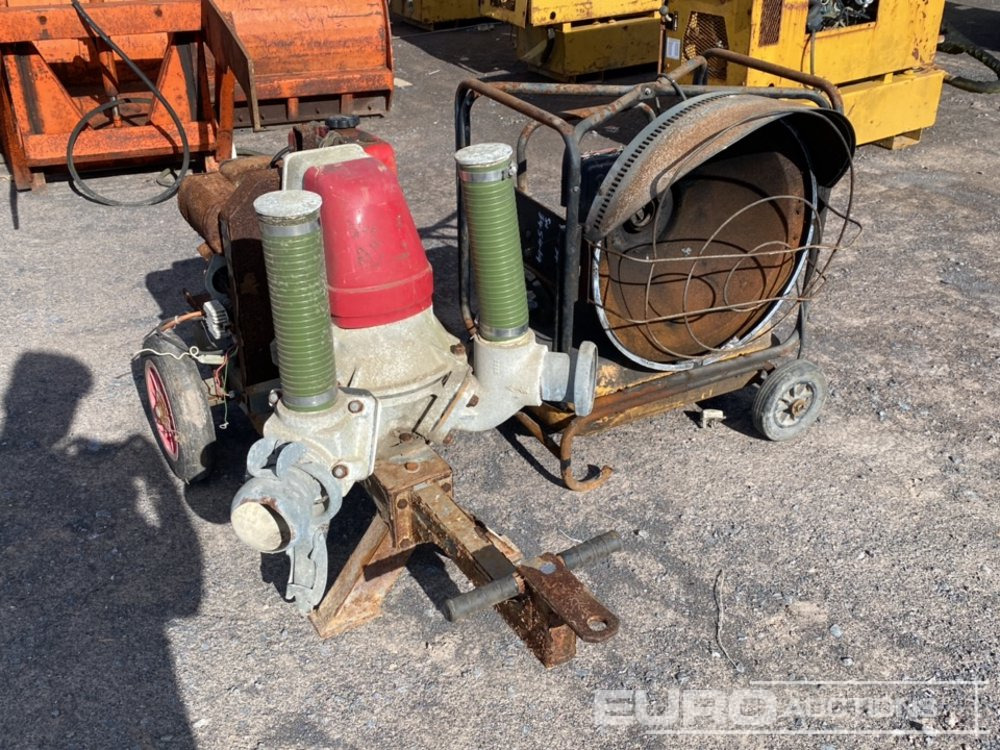 3" Diesel Water Pump, Yanmar Engine & Val6 Heater (2 of) (Spares) - Будівельне обладнання: фото 1 3" Diesel Water Pump, Yanmar Engine & Val6 Heater (2 of) (Spares) - Будівельне обладнання: фото 1