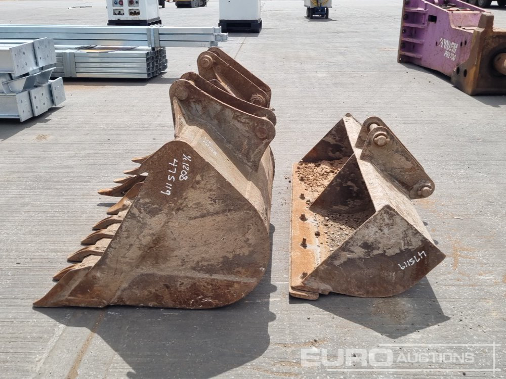 60" Ditching, 36", 24" Digging Bucket 45mm Pin to suit 4-6 Ton Excavator - Ківш: фото 2 60" Ditching, 36", 24" Digging Bucket 45mm Pin to suit 4-6 Ton Excavator - Ківш: фото 2