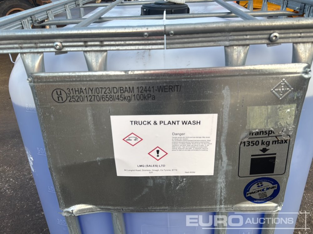 600Litre IBC of Plant & Truck Wash - Будівельне обладнання: фото 5 600Litre IBC of Plant & Truck Wash - Будівельне обладнання: фото 5