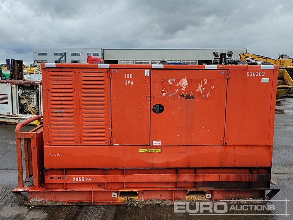 Atlas Copco 100kVA Generator, 4 Cylnder Engine - Електричний генератор: фото 2 Atlas Copco 100kVA Generator, 4 Cylnder Engine - Електричний генератор: фото 2