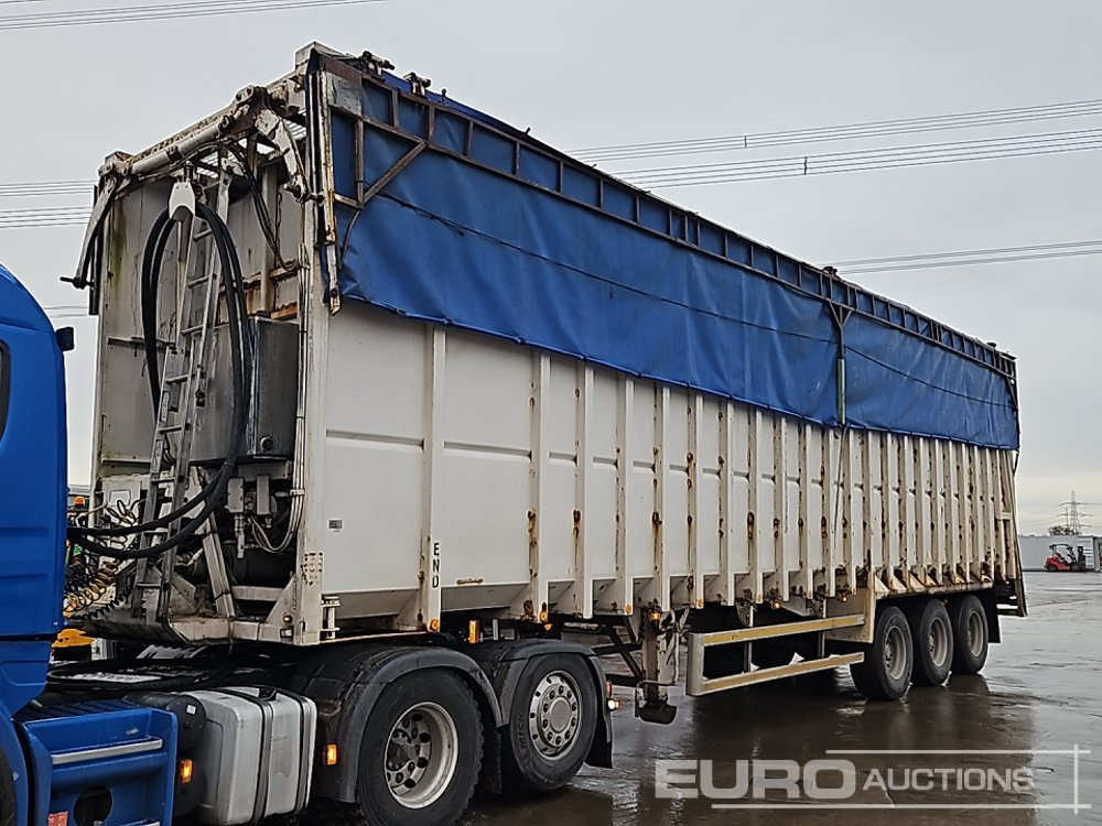BMI TRAILERS Tri Axle Ejector Trailer, Easy Sheet - Бортовий напівпричіп/ Платформа: фото 1 BMI TRAILERS Tri Axle Ejector Trailer, Easy Sheet - Бортовий напівпричіп/ Платформа: фото 1