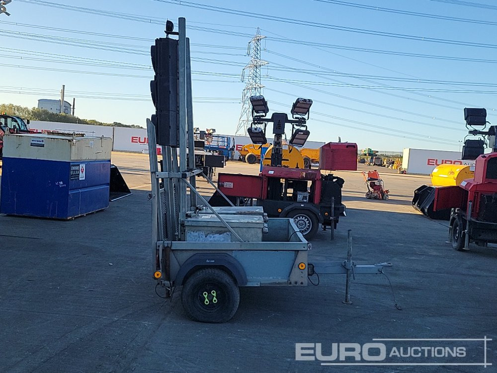 Причіп для перевезення спецтехніки Bateson Single Axle Trailer, Ramp, 2 Way Traffic Light System: фото 6