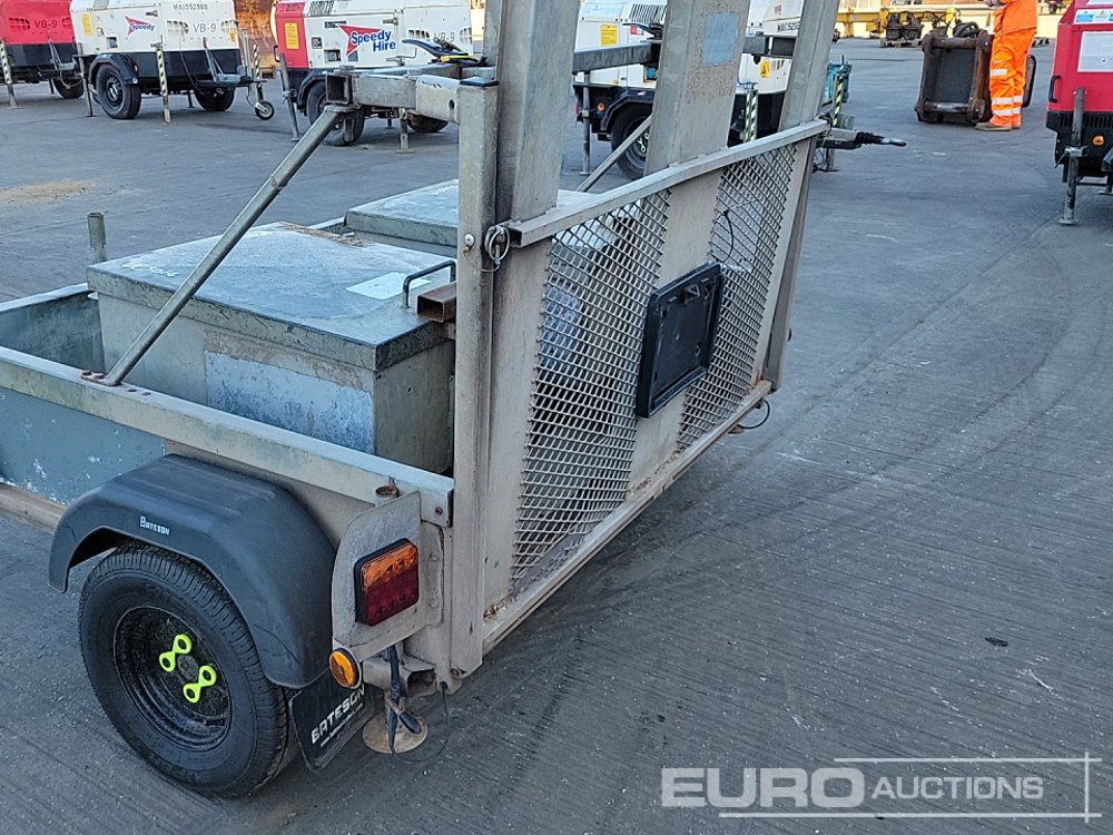 Причіп для перевезення спецтехніки Bateson Single Axle Trailer, Ramp, 2 Way Traffic Light System: фото 16