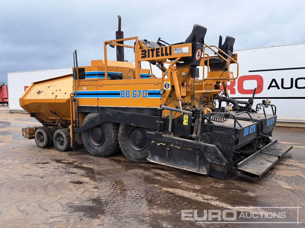 Bitelli BB670 - Асфальтоукладач: фото 3 Bitelli BB670 - Асфальтоукладач: фото 3