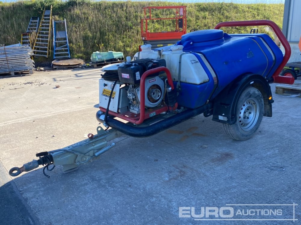 Brendon Water Bowser, Diesel Pressure Washer, Yanmar Engine, Hose - Будівельне обладнання: фото 1 Brendon Water Bowser, Diesel Pressure Washer, Yanmar Engine, Hose - Будівельне обладнання: фото 1