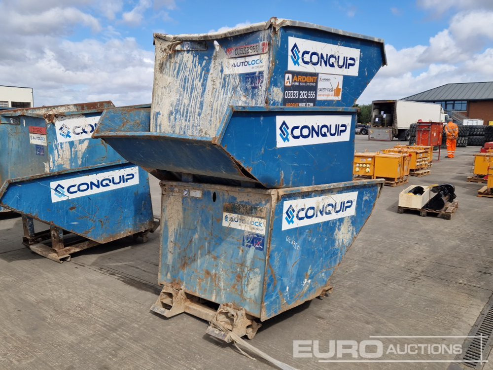 Conquip Tipping Skip to suit Forklift (3 of) - Перекидний контейнер: фото 5 Conquip Tipping Skip to suit Forklift (3 of) - Перекидний контейнер: фото 5