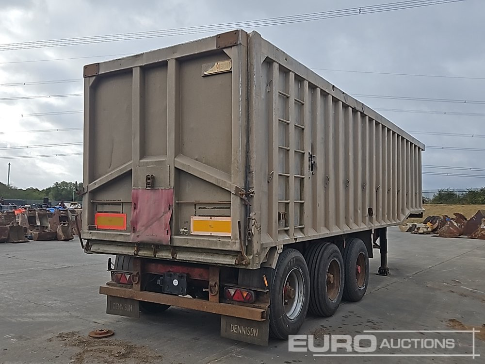 Dennison Tri Axle Bulk Tipping Trailer - Самоскид напівпричіп: фото 5 Dennison Tri Axle Bulk Tipping Trailer - Самоскид напівпричіп: фото 5