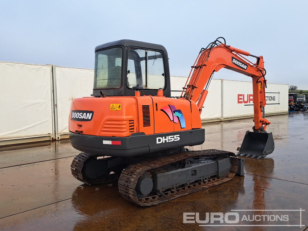Doosan DH55-V - Міні-екскаватор: фото 5 Doosan DH55-V - Міні-екскаватор: фото 5