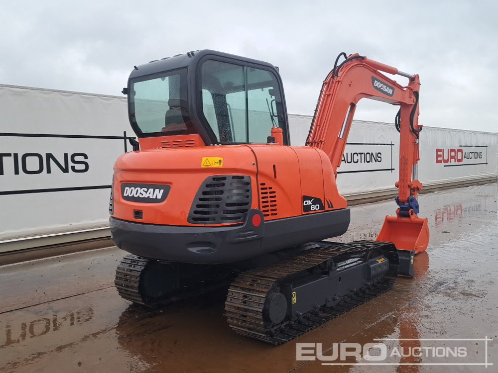 Doosan DX60 - Міні-екскаватор: фото 5 Doosan DX60 - Міні-екскаватор: фото 5
