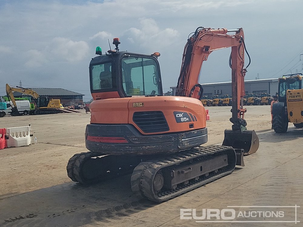 Doosan DX85R-3 - Міні-екскаватор: фото 5 Doosan DX85R-3 - Міні-екскаватор: фото 5