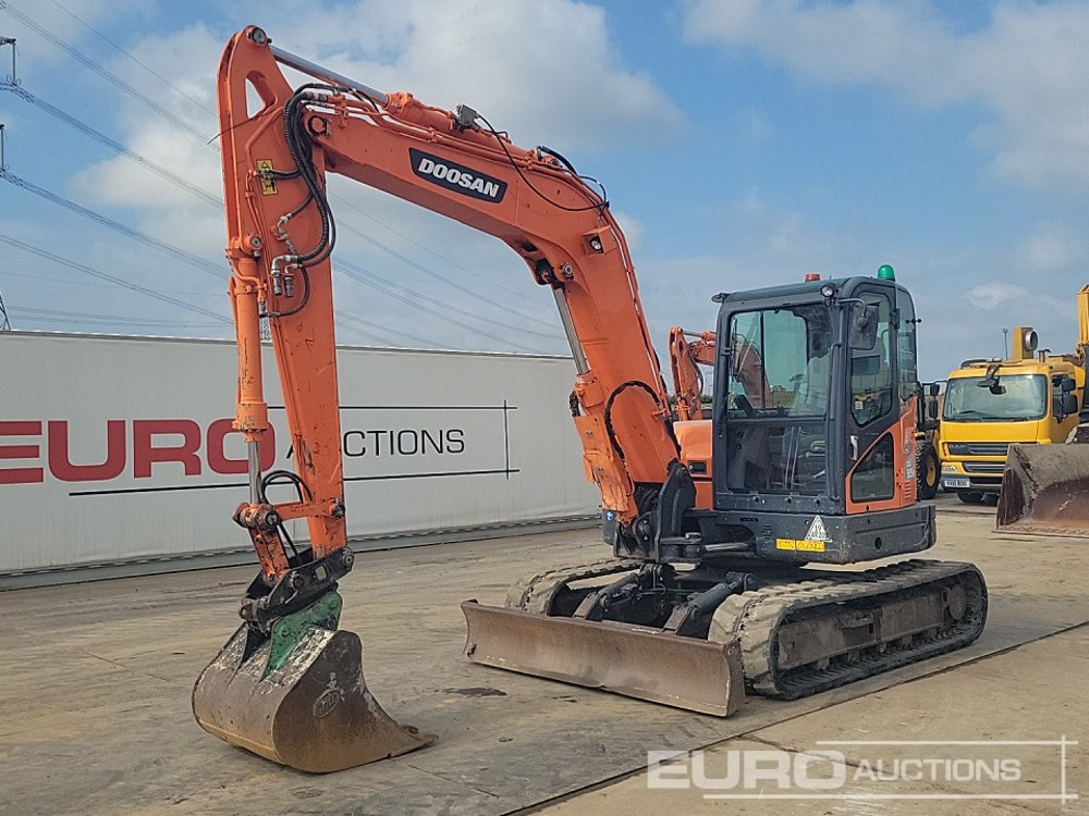 Doosan DX85R-3 - Міні-екскаватор: фото 1 Doosan DX85R-3 - Міні-екскаватор: фото 1