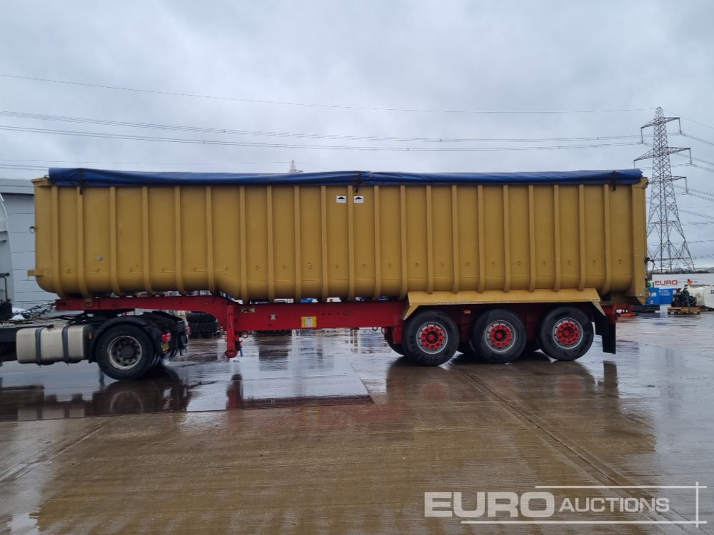 Fruehauf Tri Axle Bulk Tipper Trailer, Easy Sheet - Самоскид напівпричіп: фото 2 Fruehauf Tri Axle Bulk Tipper Trailer, Easy Sheet - Самоскид напівпричіп: фото 2