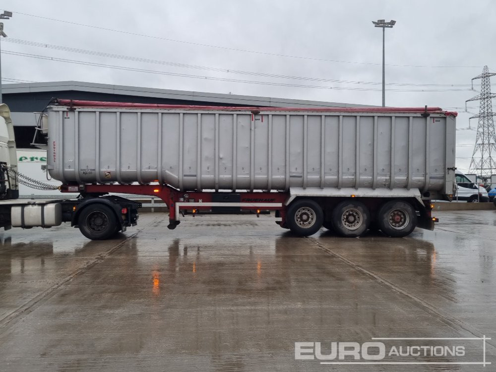 Fruehauf Tri Axle Bulk Tipping Trailer, Easy Sheet (CAT C - Insurance Loss) - Самоскид напівпричіп: фото 2 Fruehauf Tri Axle Bulk Tipping Trailer, Easy Sheet (CAT C - Insurance Loss) - Самоскид напівпричіп: фото 2