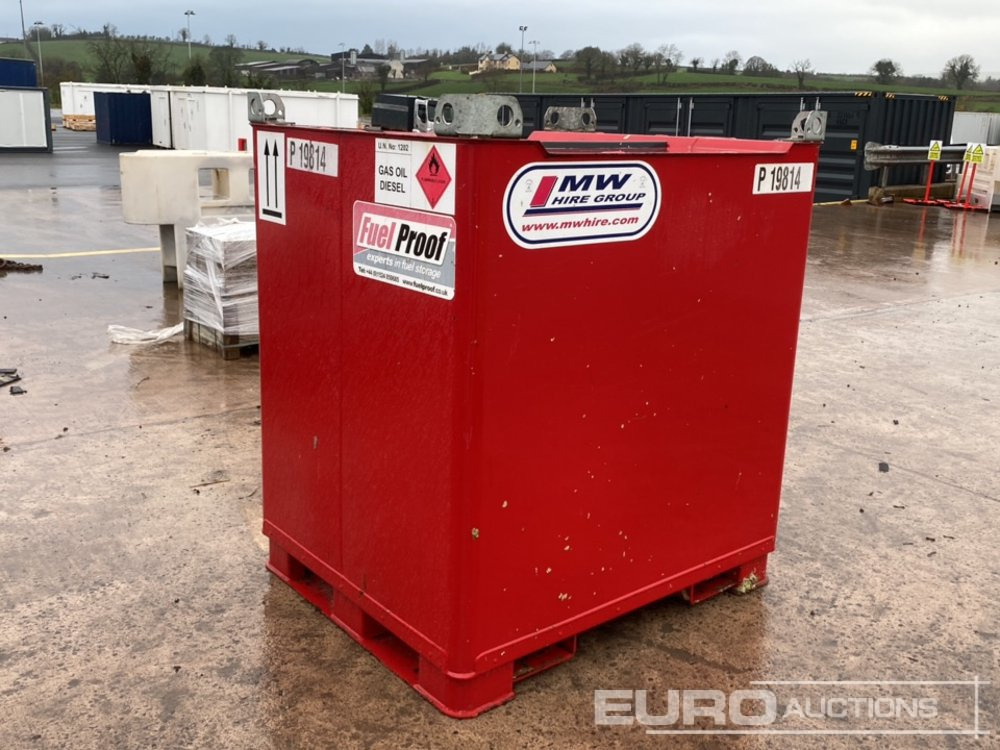 Fuel Proof 900Litre Static Fuel Bowser - Резервуар для зберігання: фото 3 Fuel Proof 900Litre Static Fuel Bowser - Резервуар для зберігання: фото 3