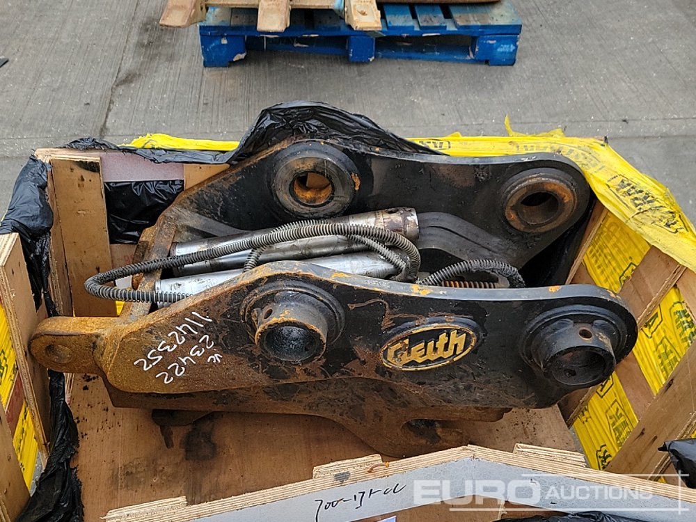 Geith Hydraulic Double Lock QH 75mm Pin to suit 16-18 Ton Excavator - Зчіпний пристрій: фото 2 Geith Hydraulic Double Lock QH 75mm Pin to suit 16-18 Ton Excavator - Зчіпний пристрій: фото 2