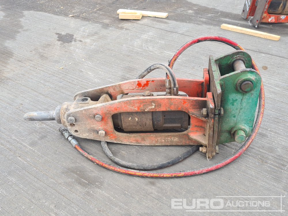Hydraulic Breaker 45mm Pin to suit 4-6 Ton Excavator - Гідравлічний молот: фото 2 Hydraulic Breaker 45mm Pin to suit 4-6 Ton Excavator - Гідравлічний молот: фото 2