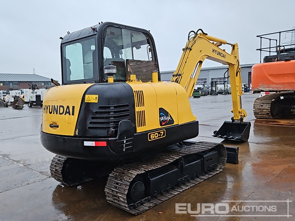 Hyundai R60-7 - Міні-екскаватор: фото 5 Hyundai R60-7 - Міні-екскаватор: фото 5