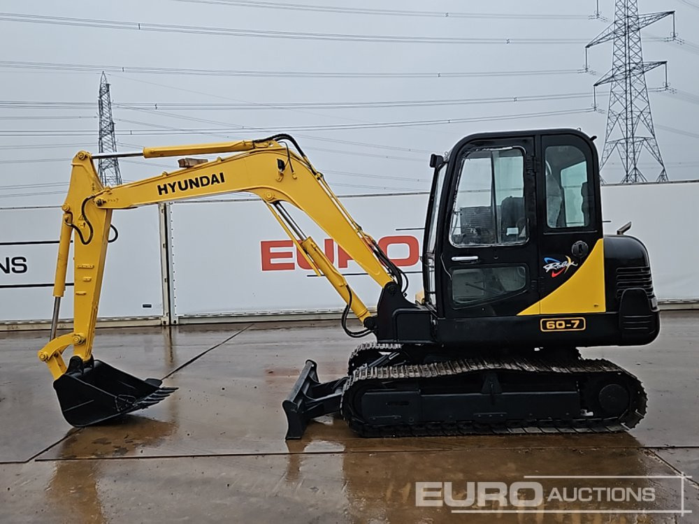 Hyundai R60-7 - Міні-екскаватор: фото 2 Hyundai R60-7 - Міні-екскаватор: фото 2