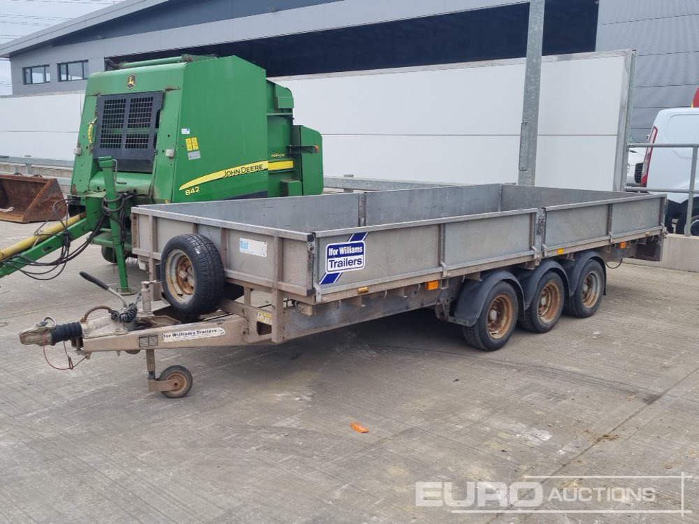 Ifor Williams 3CB LM166G3 - Причіп для перевезення спецтехніки: фото 1 Ifor Williams 3CB LM166G3 - Причіп для перевезення спецтехніки: фото 1
