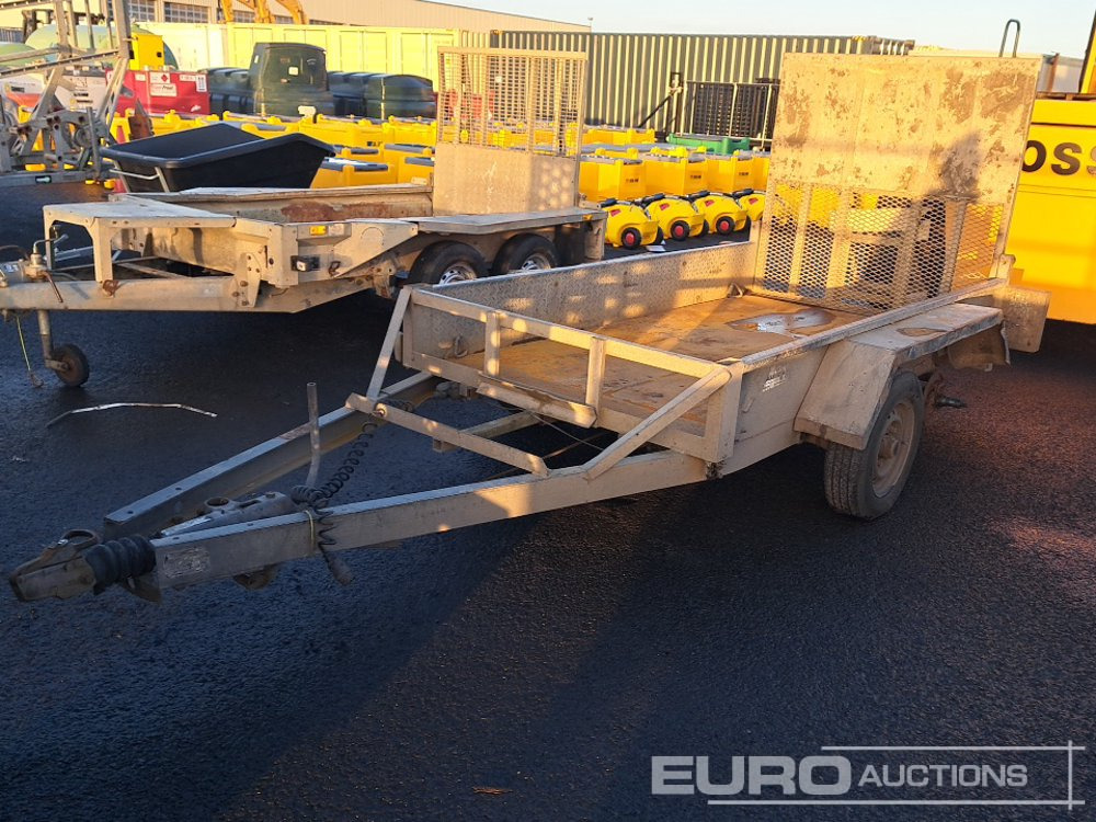 Indespension 8' x 5' Twin Axle Plant Trailer, Ramp - Причіп для перевезення спецтехніки: фото 1 Indespension 8' x 5' Twin Axle Plant Trailer, Ramp - Причіп для перевезення спецтехніки: фото 1
