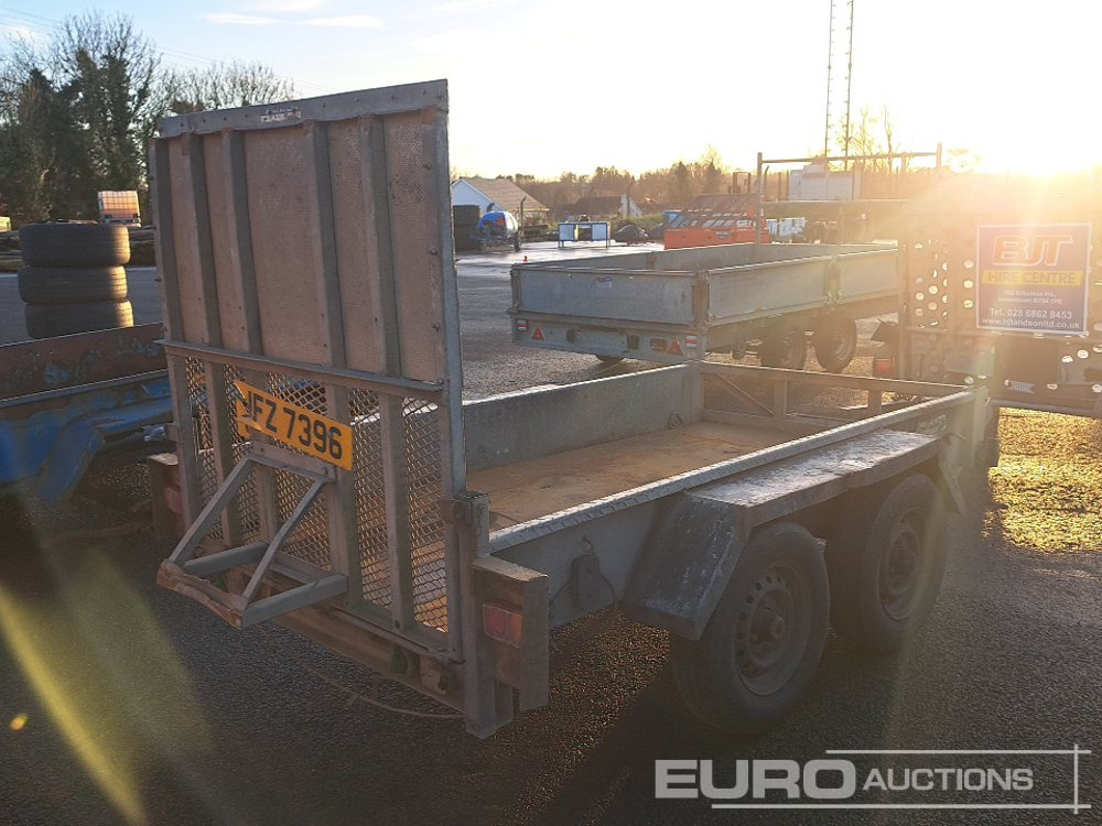 Indespension 8' x 5' Twin Axle Plant Trailer, Ramp - Причіп для перевезення спецтехніки: фото 3 Indespension 8' x 5' Twin Axle Plant Trailer, Ramp - Причіп для перевезення спецтехніки: фото 3