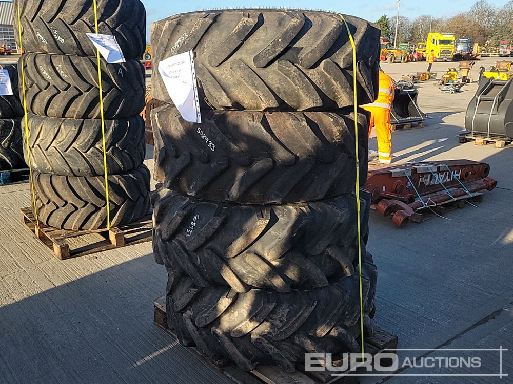 JCB 15.5/80-24 Tyre (4 of) - Шина: фото 1 JCB 15.5/80-24 Tyre (4 of) - Шина: фото 1