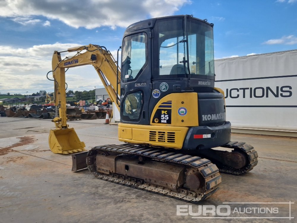 Komatsu PC55MR-2 - Міні-екскаватор: фото 3 Komatsu PC55MR-2 - Міні-екскаватор: фото 3