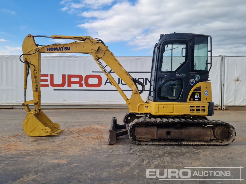 Komatsu PC55MR-2 - Міні-екскаватор: фото 2 Komatsu PC55MR-2 - Міні-екскаватор: фото 2