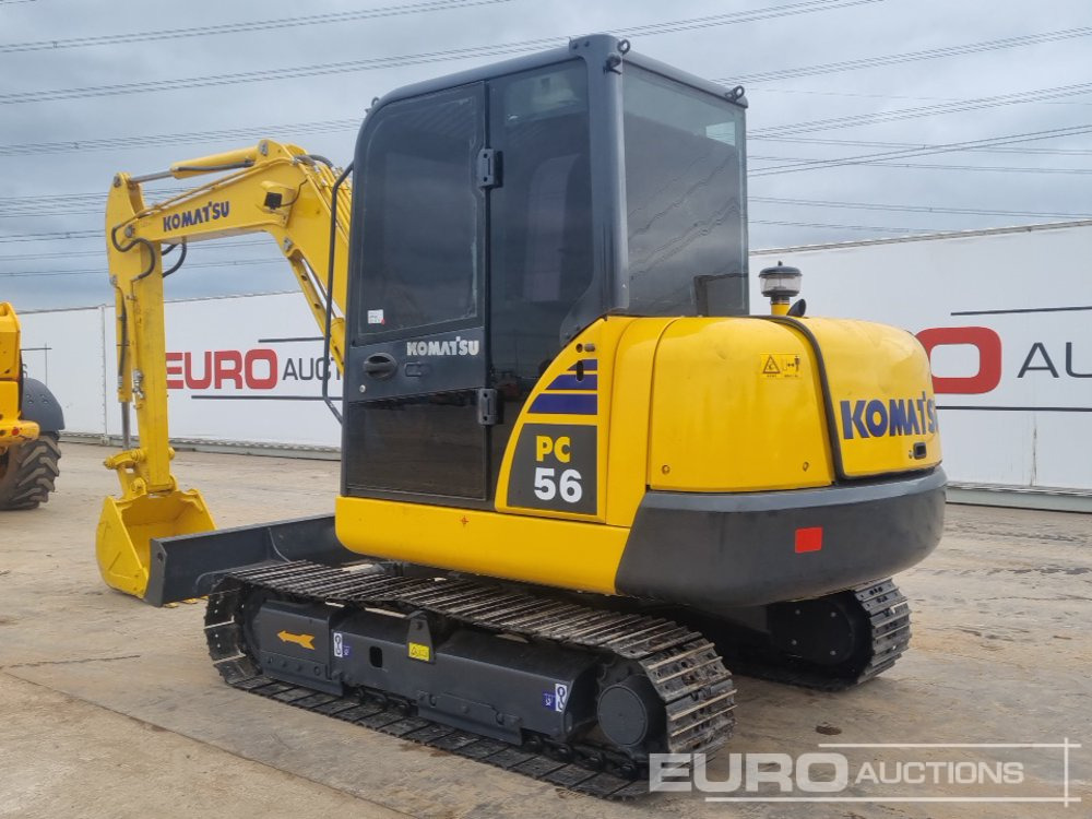 Komatsu PC56-7 - Міні-екскаватор: фото 3 Komatsu PC56-7 - Міні-екскаватор: фото 3