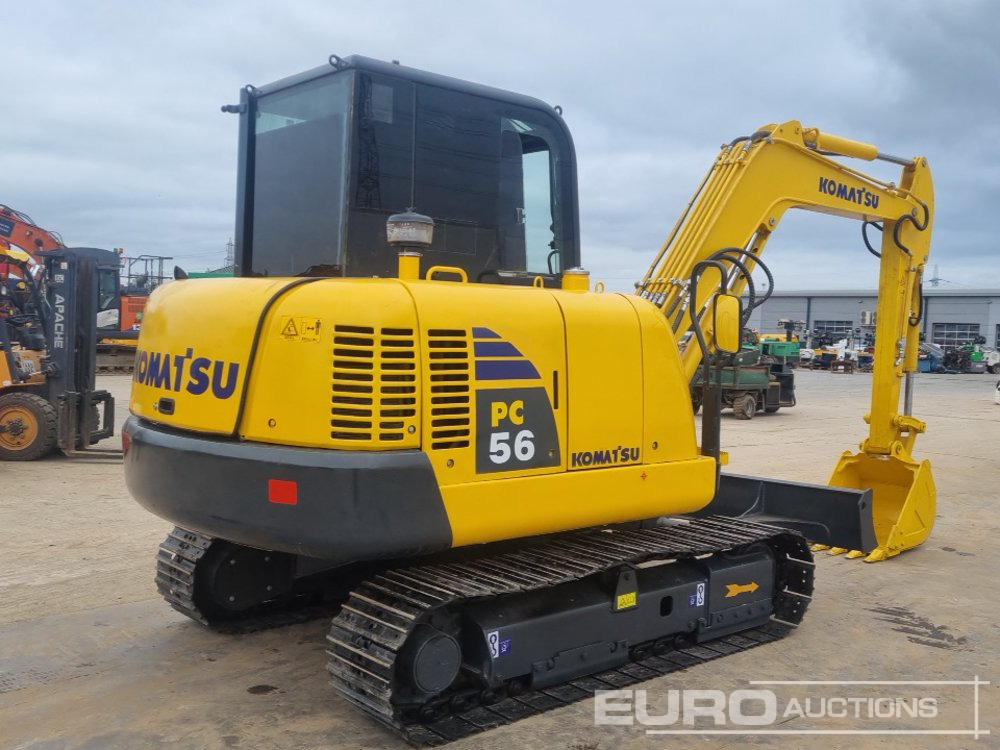 Komatsu PC56-7 - Міні-екскаватор: фото 5 Komatsu PC56-7 - Міні-екскаватор: фото 5