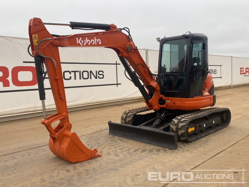 Kubota U55-4 - Міні-екскаватор: фото 1 Kubota U55-4 - Міні-екскаватор: фото 1