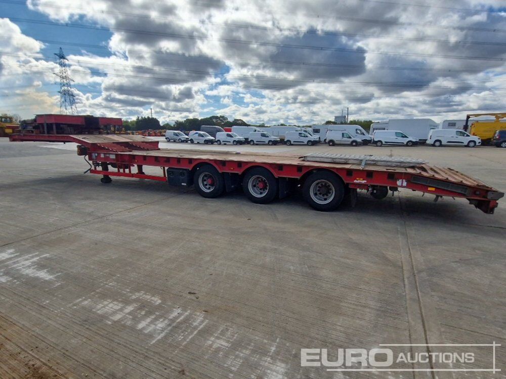 M&G Trailers Ltd, Step Frame Low Loader Tri Axle Rear Steering, 3m Extendable C/w Out Riggers & Alloy Ramps - Низькорамна платформа причіп: фото 2 M&G Trailers Ltd, Step Frame Low Loader Tri Axle Rear Steering, 3m Extendable C/w Out Riggers & Alloy Ramps - Низькорамна платформа причіп: фото 2