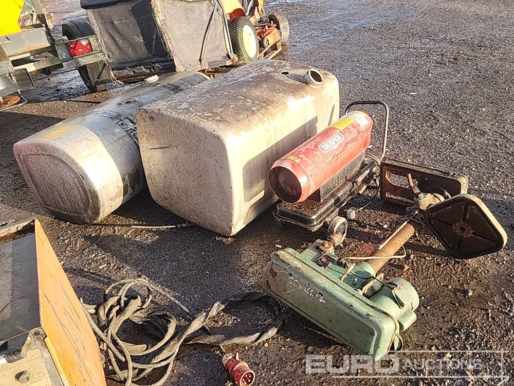 Pillar Drill, Space Heater, Aluminium Fuel Tanks (4 of) - Теплова гармата: фото 1 Pillar Drill, Space Heater, Aluminium Fuel Tanks (4 of) - Теплова гармата: фото 1