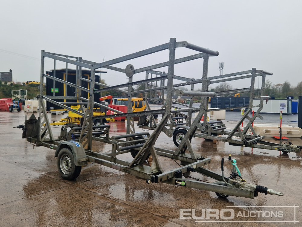 Pipe Reel Trailer - Причіп для перевезення спецтехніки: фото 4 Pipe Reel Trailer - Причіп для перевезення спецтехніки: фото 4