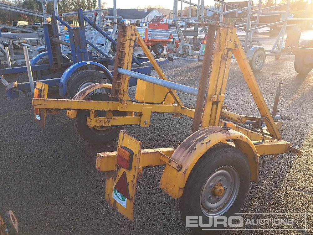 SEB Cable Reel Trailer - Причіп для перевезення спецтехніки: фото 3 SEB Cable Reel Trailer - Причіп для перевезення спецтехніки: фото 3