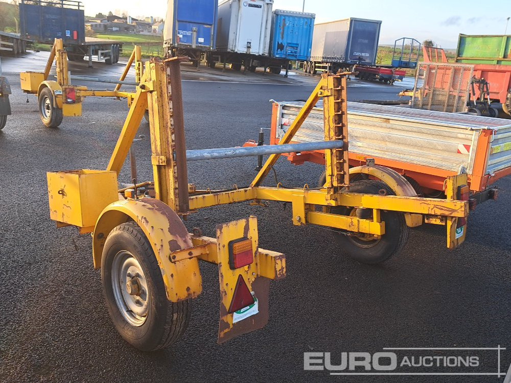 SEB Cable Reel Trailer - Причіп для перевезення спецтехніки: фото 2 SEB Cable Reel Trailer - Причіп для перевезення спецтехніки: фото 2