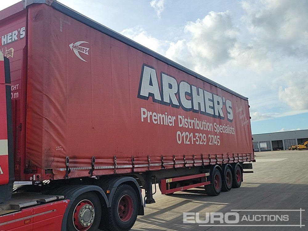 Schmidtz Tri Axle Curtainsider Trailer - Тентований напівпричіп: фото 1 Schmidtz Tri Axle Curtainsider Trailer - Тентований напівпричіп: фото 1