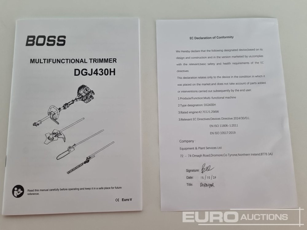 Сільськогосподарська техніка Unused Boss DGJ430H: фото 36