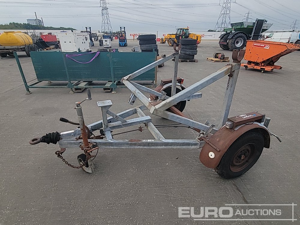 Single Axle Cable Reel Trailer - Причіп для перевезення спецтехніки: фото 2 Single Axle Cable Reel Trailer - Причіп для перевезення спецтехніки: фото 2