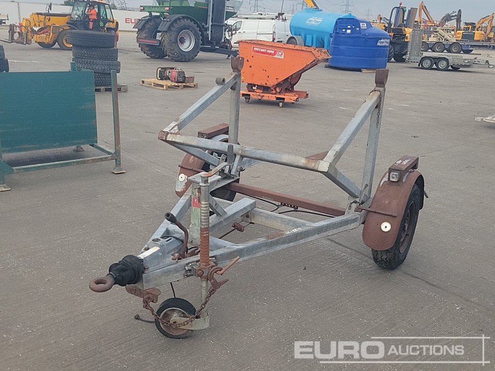 Single Axle Cable Reel Trailer - Причіп для перевезення спецтехніки: фото 1 Single Axle Cable Reel Trailer - Причіп для перевезення спецтехніки: фото 1
