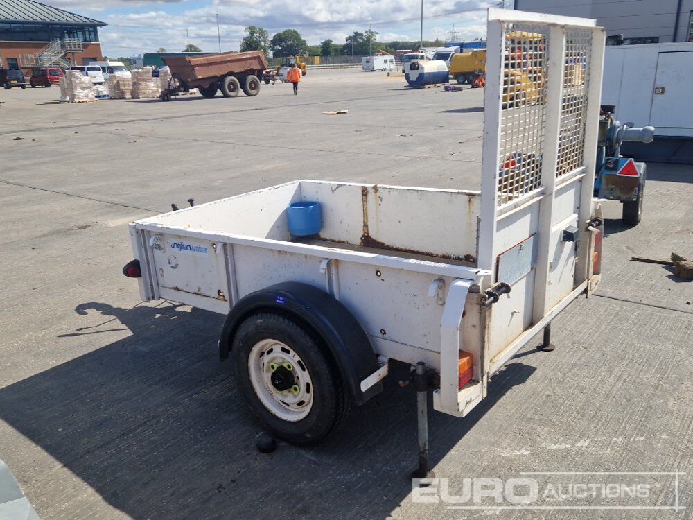 Single Axle Trailer, Ramp - Причіп для перевезення спецтехніки: фото 3 Single Axle Trailer, Ramp - Причіп для перевезення спецтехніки: фото 3