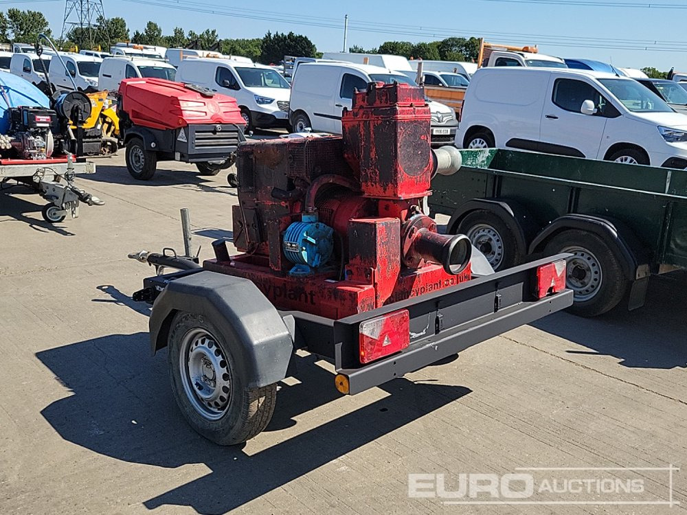 Sykes 4" Single Axle Waterpump, Hatz Engine - Насос для води: фото 3 Sykes 4" Single Axle Waterpump, Hatz Engine - Насос для води: фото 3