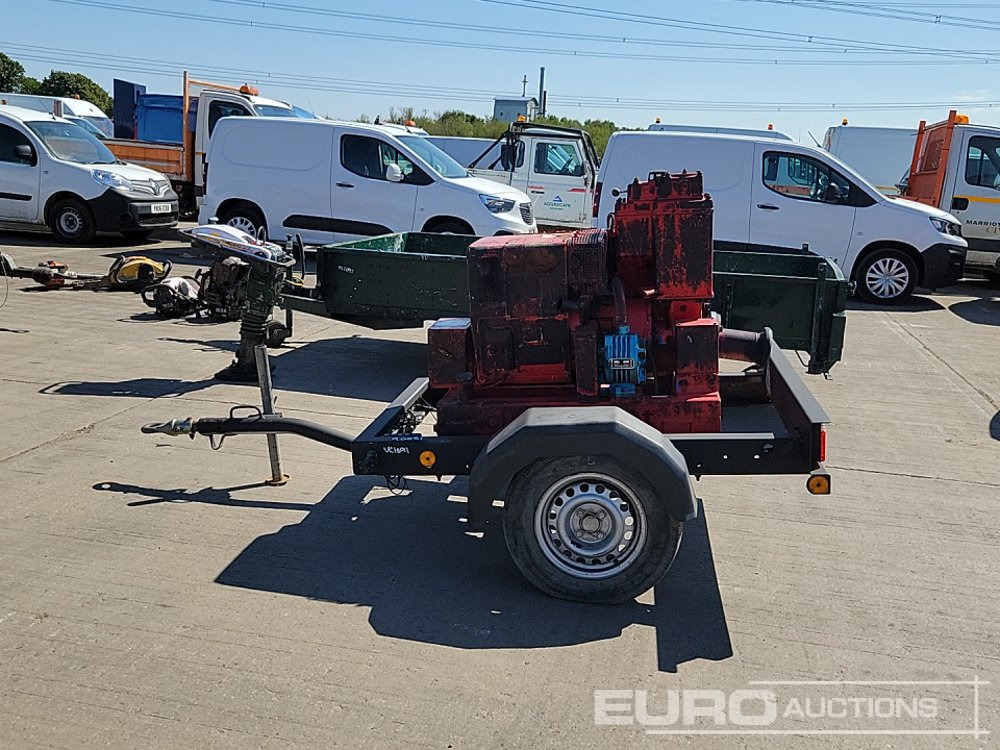 Sykes 4" Single Axle Waterpump, Hatz Engine - Насос для води: фото 2 Sykes 4" Single Axle Waterpump, Hatz Engine - Насос для води: фото 2