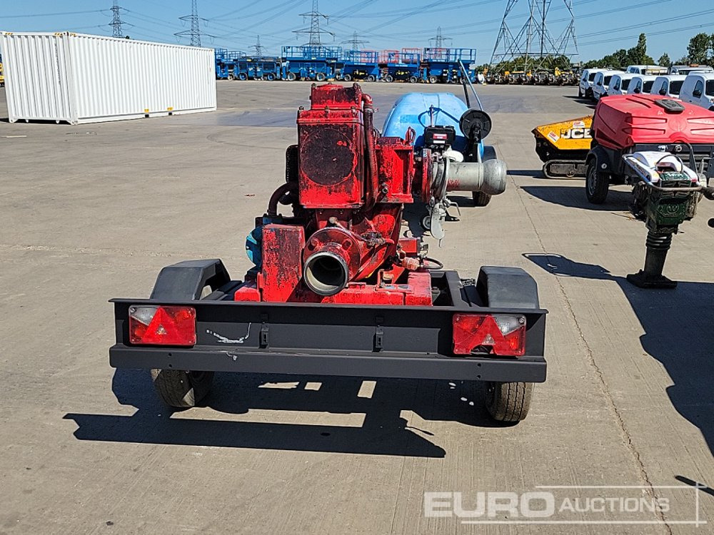 Sykes 4" Single Axle Waterpump, Hatz Engine - Насос для води: фото 4 Sykes 4" Single Axle Waterpump, Hatz Engine - Насос для води: фото 4