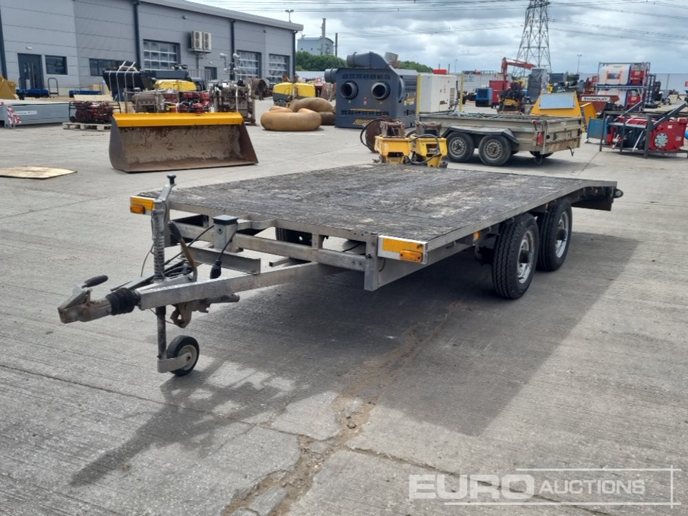 Twin Axle Flat Bed Plant Trailer - Причіп для перевезення спецтехніки: фото 1 Twin Axle Flat Bed Plant Trailer - Причіп для перевезення спецтехніки: фото 1